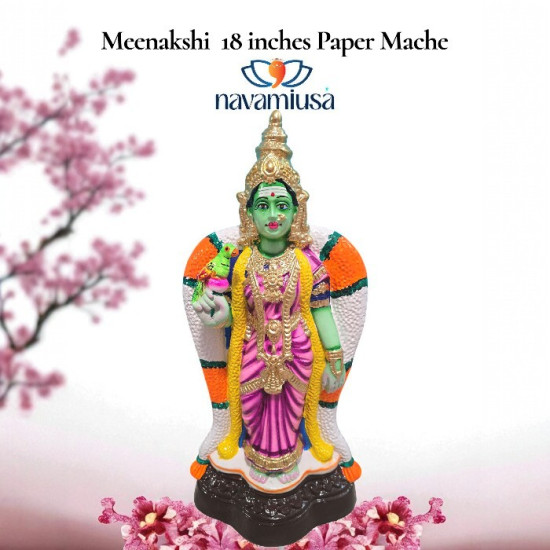 Meenakshi – 18 inches (Paper Mache)