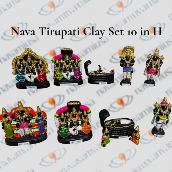 Nava Tirupathi Set - Clay Set 