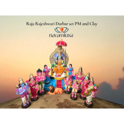 Raja Rajeshwari Darbar Set - PM and Clay 
