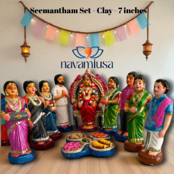 Seemantham Set – Clay