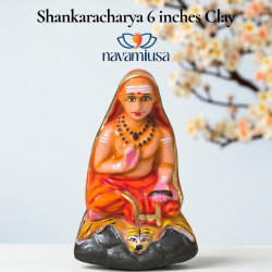 Adi Shankaracharya - small - clay