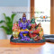 Shiva Parivaram – Handcrafted Paper Mache Idol (14H x 16W inches)