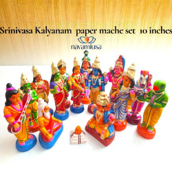 Srinivasa Kalyanam Paper Mache Set