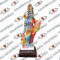 Ardhanareeswara with Muruga and Ganesha - Paper Mache