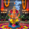 Raja Ganapathi – Paper Mache -18 inches