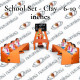 School Set Clay