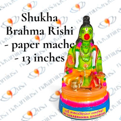 Shuka Brahma Rishi - 13 inches - Paper Mache