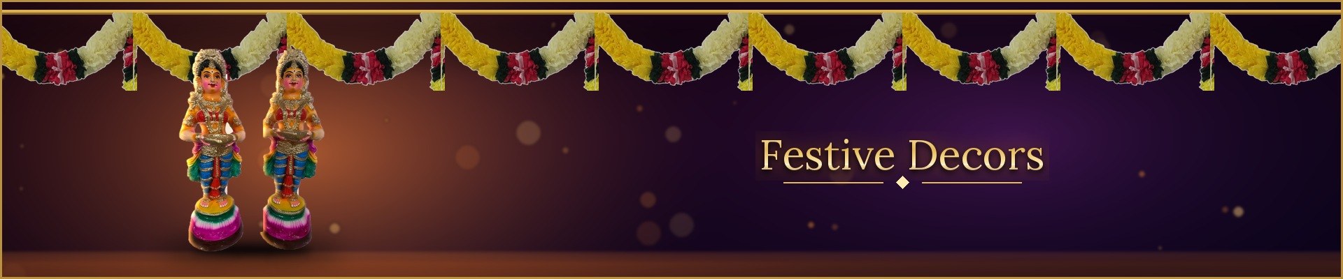 Festive Decors - torans, garlands and festive decor from Navami USA